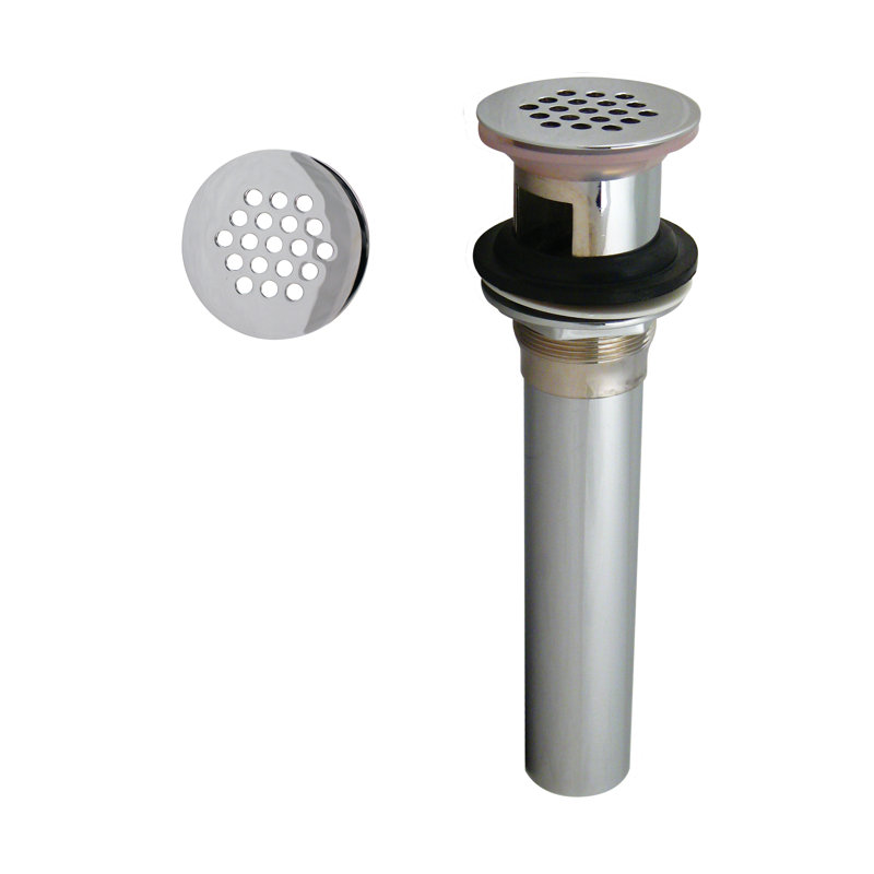 Westbrass Grid Strainer 1.25" Grid Bathroom Sink Drain with Overflow Wayfair